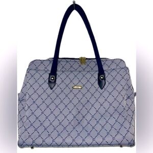 Pierre Cardin Logo Tote, Laptop Pocket, Travel Weekend Bag, Large Purse